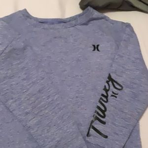 Hurley purple long sleeve